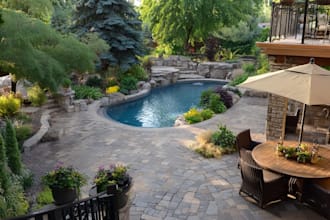 do backyard landscape design, patio, front yard design