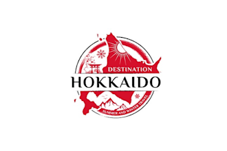 design attractive winter tourism themed logo