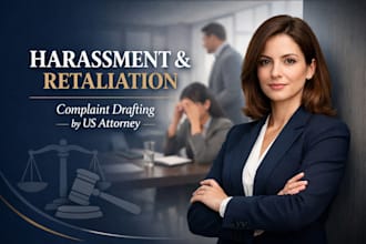 write a workplace harassment or retaliation complaint letter