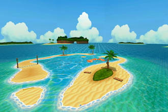 design a custom racing track retro kart games