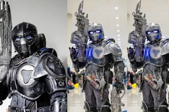 create 3d cosplay creation 3d wearable fantasy knight armor 3d video game armor