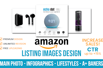 do amazon listing image design