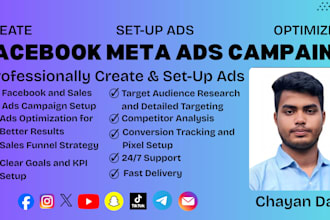 do facebook ads campaign, meta ads, fb ads  and sales ads