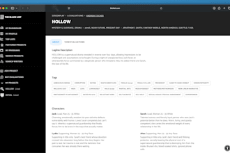 provide professional screenplay coverage and script feedback