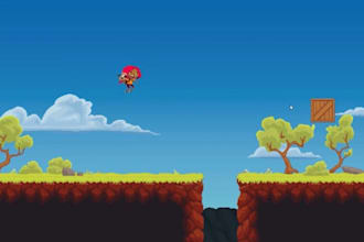 create sprites tilesets backgrounds for unity 2d platformer game assets