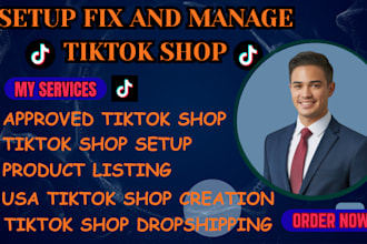 create use tiktok shop setup tik tok shop primary business representative