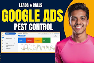 setup and optimize google ads campaign for pest control service