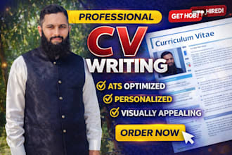 create HR approved resume, CV and cover letter service