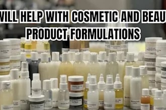 develop advanced cosmetic and beauty product formulations