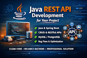 develop a rest API using java spring boot