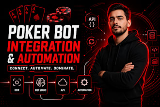 integrate and optimize your poker bot with ocr apis and automation tools