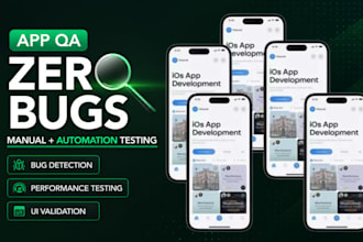be your QA engineer to test your ios app, android app, and website for bugs