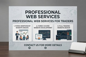 forex mentorship website design forex course website trading website design