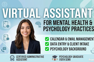 be your virtual assistant for mental health clinics