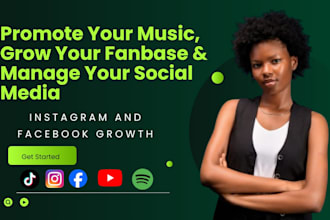 be your music social media manager and create meta ads to grow real listeners