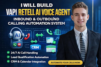 build vapi retell ai voice agent inbound outbound calling automation system