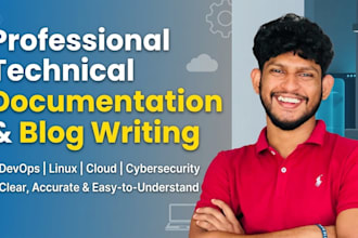 write professional technical docs and blogs