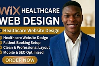 build medical home care healthcare doctor wix website therapy dna testing site
