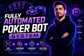 build a fully automated poker bot with ocr and real time decision system