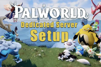 create, setup, and optimize your palworld dedicated server on linux, cloud