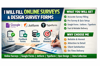 create and optimize survey forms, typeform, jotform get accurate responses fast