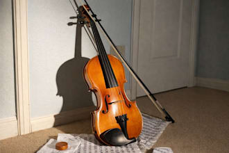 record a solo violin or cello with an authentic session musician studio feel