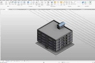 create civic engineering structure design,revit 4d 5d bim, digital twins,lod 500