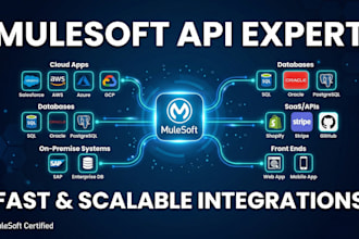 develop and optimize mulesoft apis and integrations
