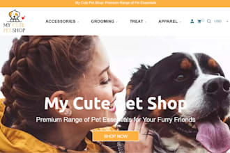 install wordpress or shopify theme and setup demo website