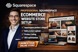 do squarespace product category,product upload, product listing,SEO optimization