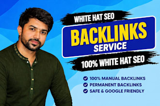 provide white hat dofollow SEO backlinks service