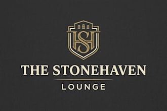 design a stylish and professional bar logo
