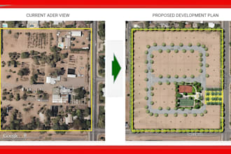 plan real estate land development, urban subdivision and alta survey drawing