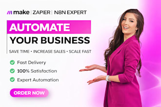 fix make com,make com automation, zapier automation, make com expert
