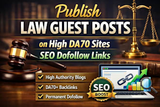 publish law guest post on law, legal, attorney blog with dofollow backlinks