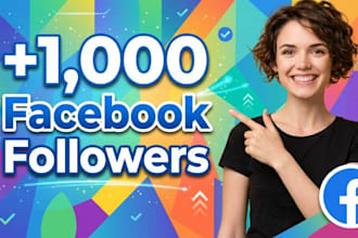 provide organic facebook followers and page growth