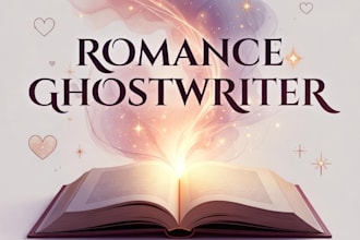 ghostwrite your  romance story