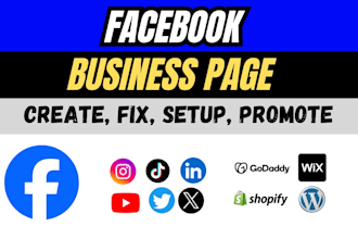 create impressive professional facebook business page setup