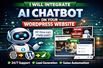 integrate an ai chatbot on your wordpress website