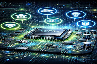 design smart iot devices pcb with embedded firmware and esp32