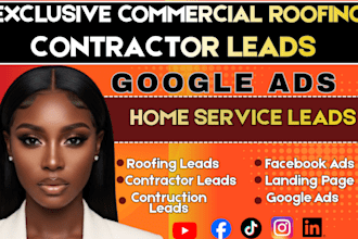 hot lead generation roofing contractor remodeling plumbing facebook ads campaign