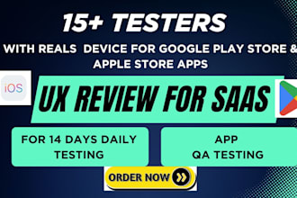 test QA your mobile app androids, IOS, or app bugs and usability