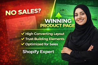 create a high converting shopify product page shopify seo that increases sales