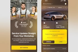 develop auto service app, mechanic app, car repair app, towing app