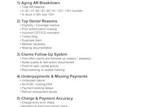 recover stucked claims over 60,90 days and improve your cash flow