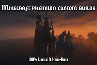 build a professional minecraft spawn or structures