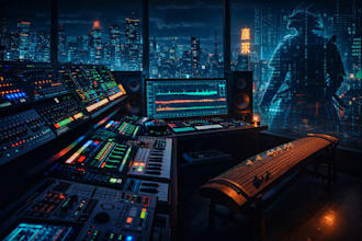 produce a cinematic japanese hybrid score and epic game ost as your composer