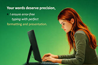 provide fast and accurate typing services