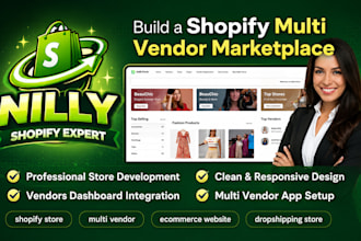 build a high converting shopify multi vendor marketplace website