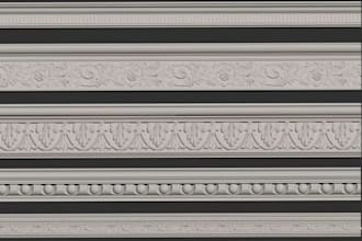 design custom pop ceiling moulds and decorative panels for 3d printing, casting